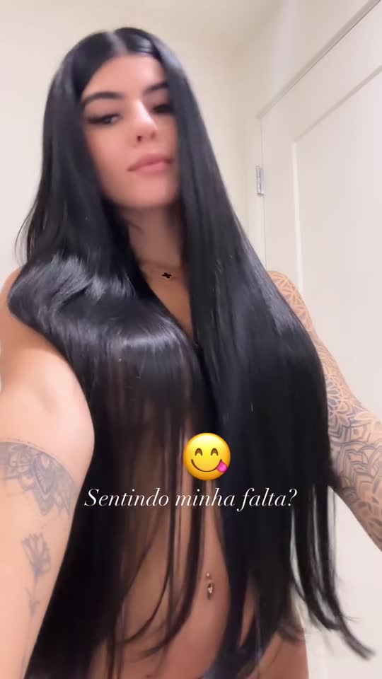 Thaissa Fit seducing the camera, with a soaked thong in the shower