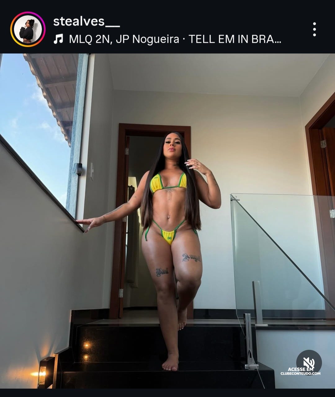 Gabi Sousa nua, pelada e vazada