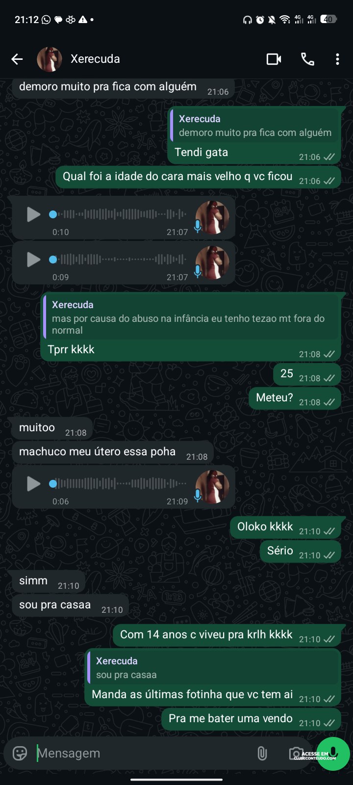 Conversas Vazadas Instagram, WhatsApp, Etc... rebolando sem parar, sentando gostoso no travesse