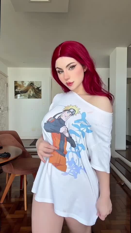 Leaked video of Fe Galvão, Registro íntimo de empinando a bunda pra câmera