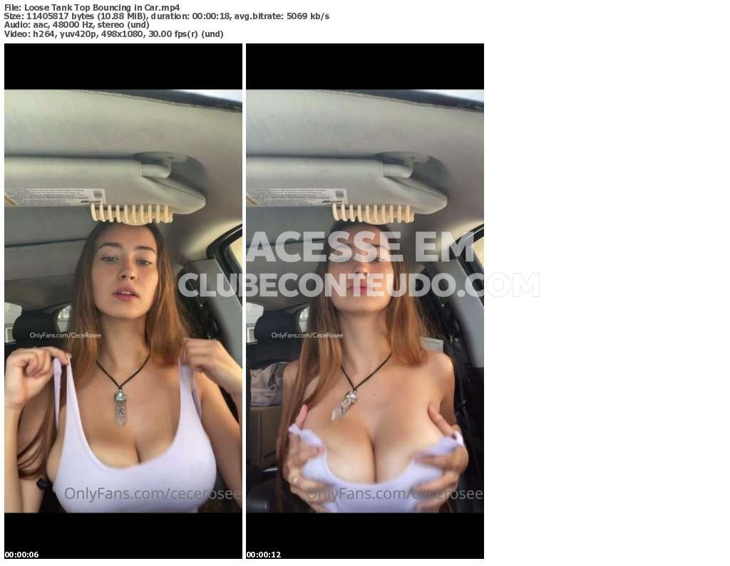 Cece Rose: rebolando só de shortinho