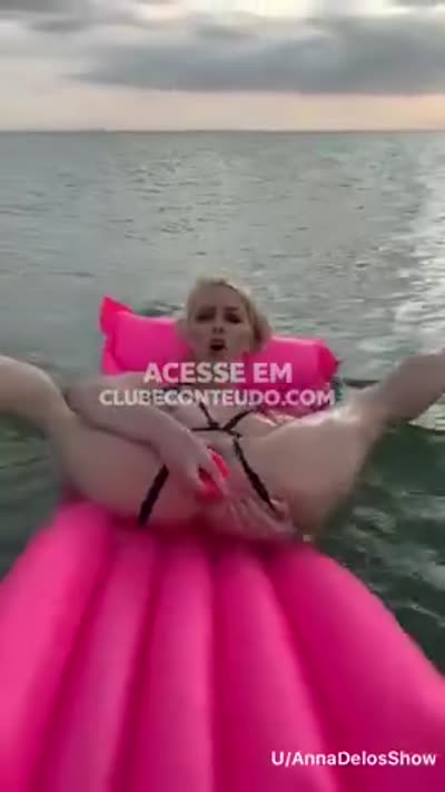 In a String Bikini at the Pool