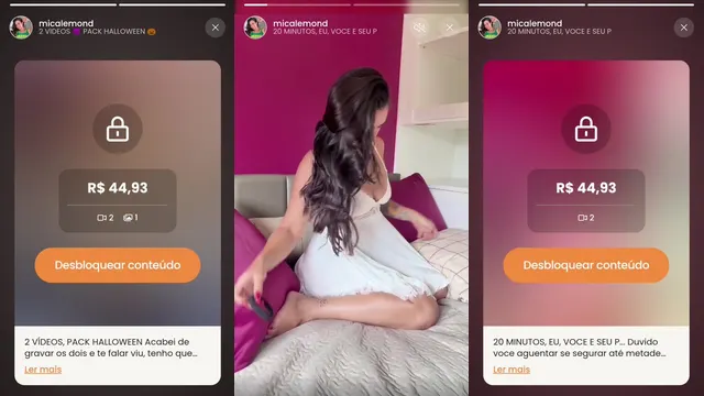 Micaele Junia perfeita, se tocando embaixo do lençol