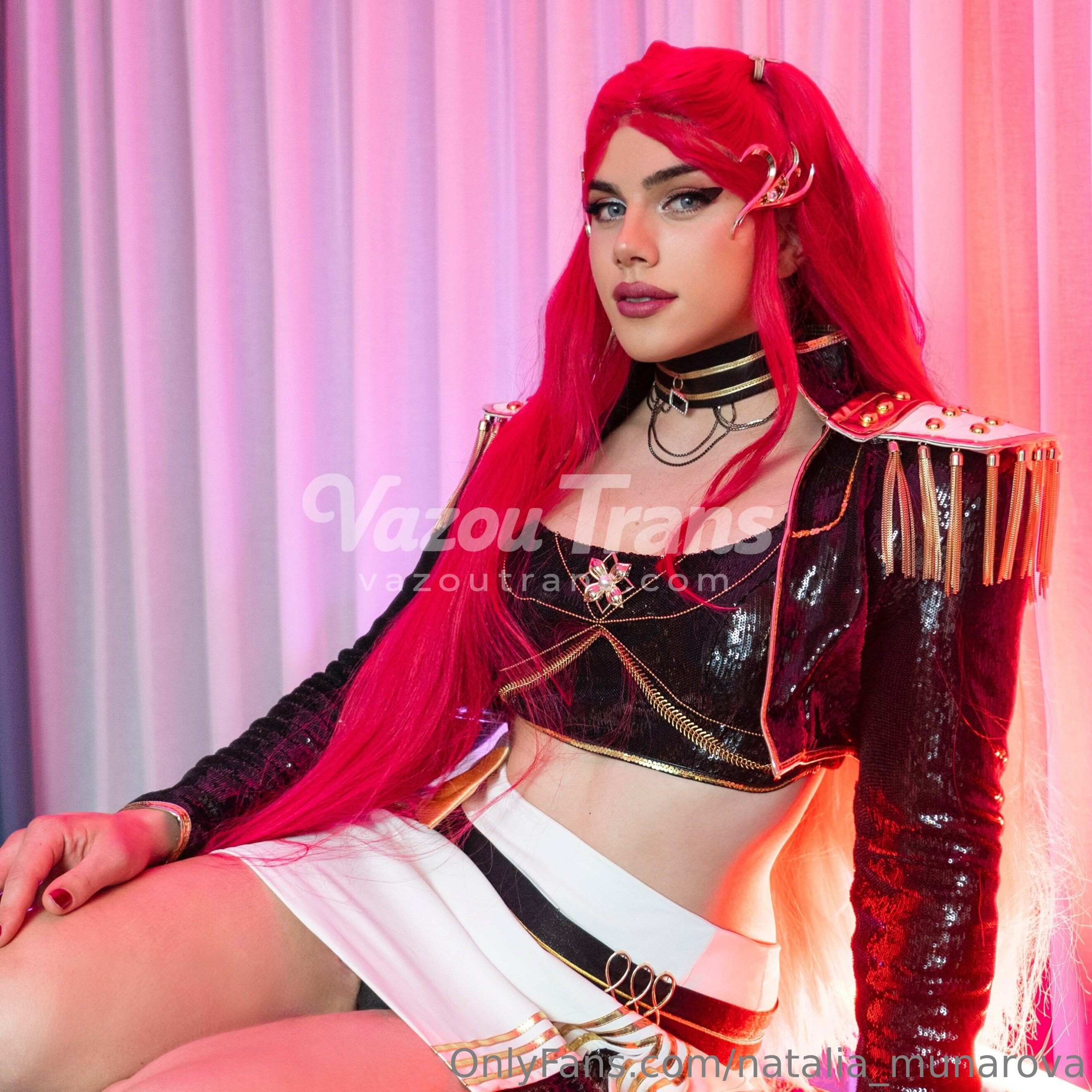 Natalie Uwu: trans amadora brasileira, Na banheira cheia de espuma