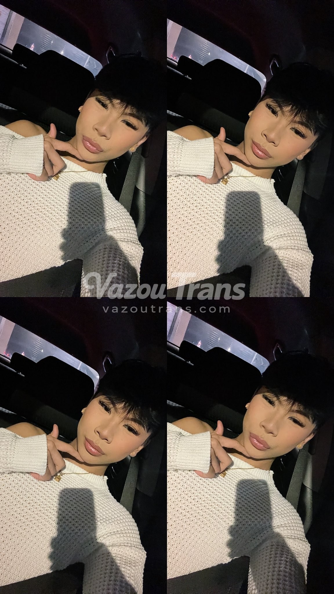 Envolvente mostrando os peitos na chamada — travesti kaybaebi sem censura