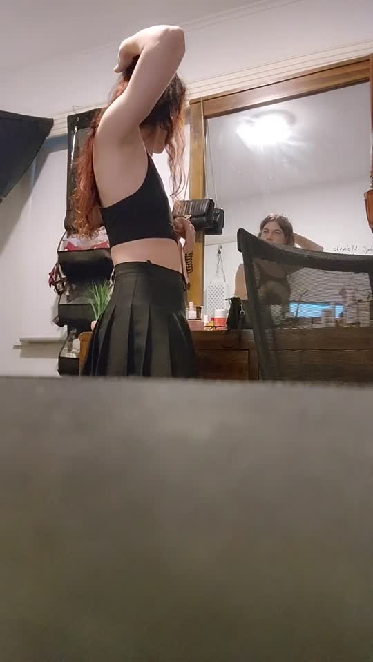 Tgirl Manu Maya mostrando tudo sem pressa #75
