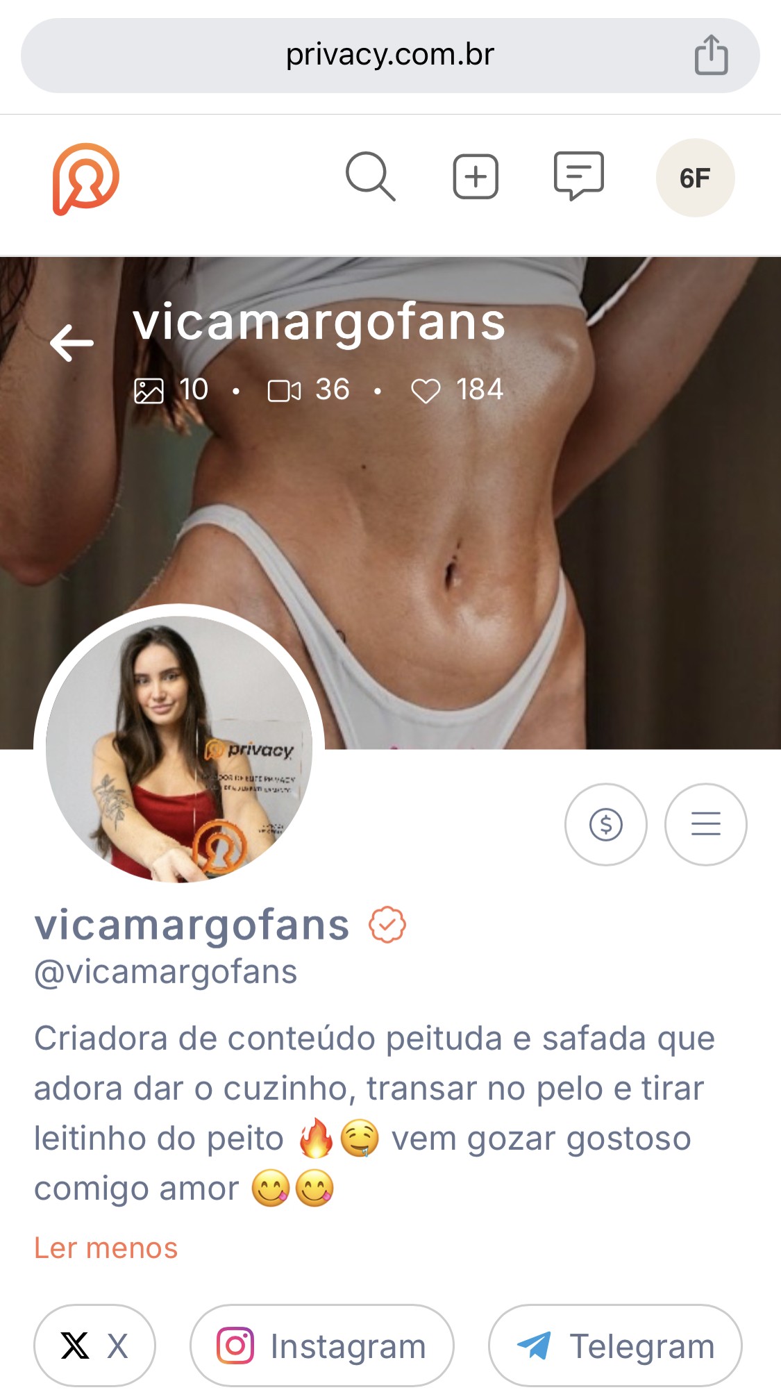 Victoria Camargo — de salto alto e mais nada