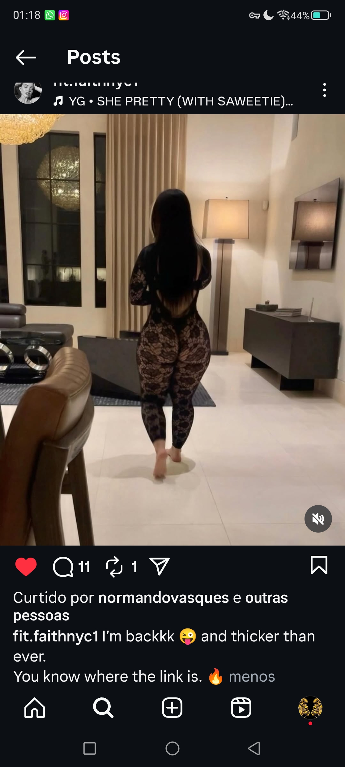 Faith Clevenger nua, pelada e vazada