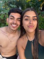CASAIS VAZADOS deliciosa, provocando de quatro no chão
