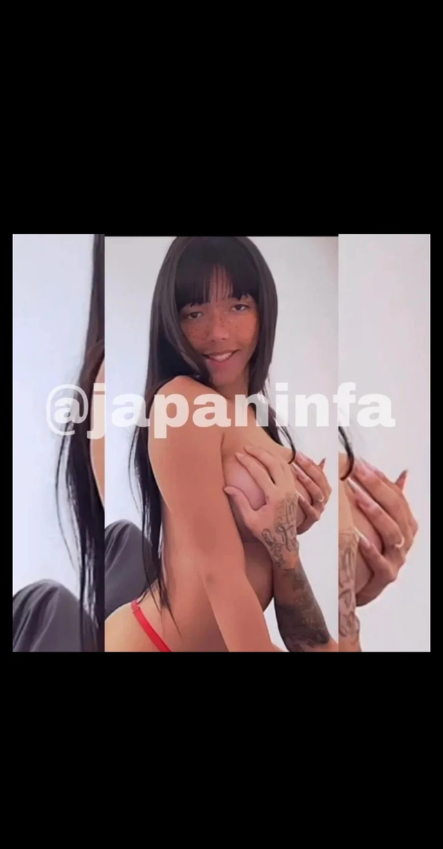 Vazou o privacy de Ninfa Japa, Rebolando só de shortinho