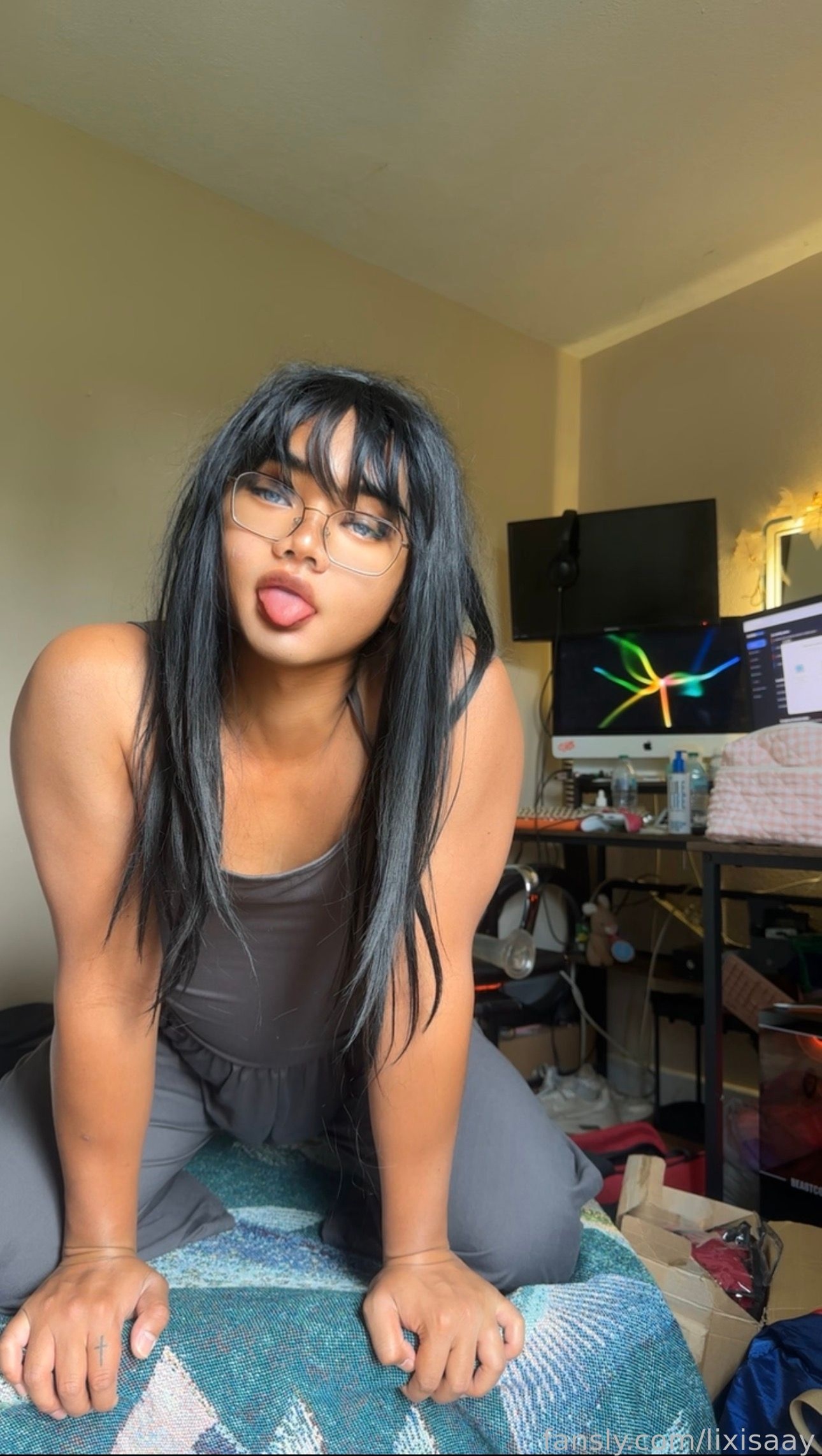 OnlyFans vazado: Lixisaay provocando na webcam 💦