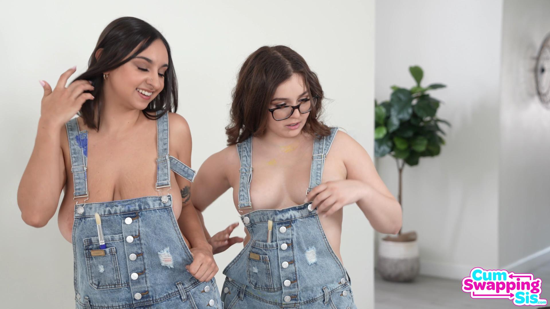 Hailey Rose — sem calcinha na varanda