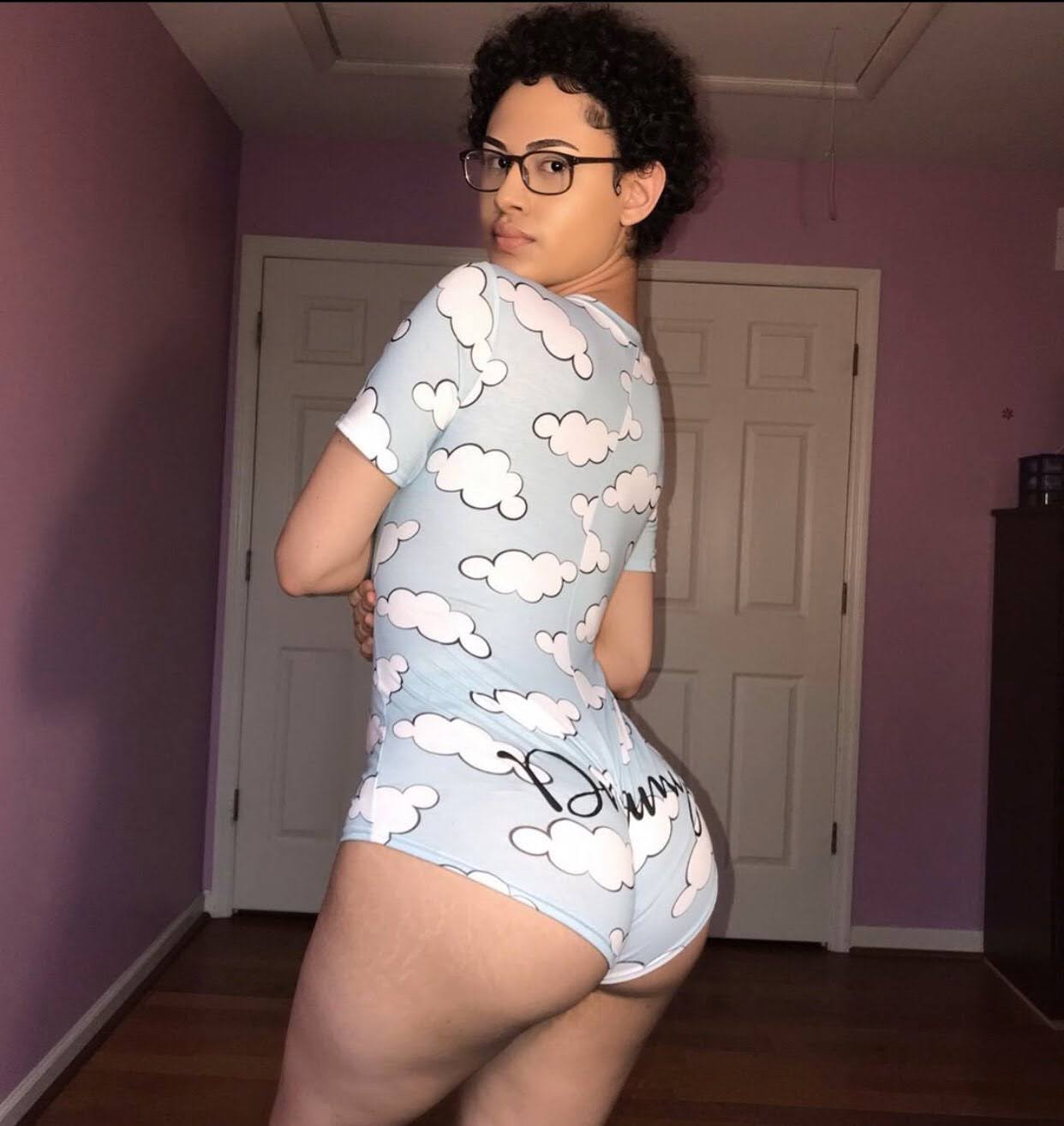 Tgirl Thick Diamond de regata sem sutiã 💦