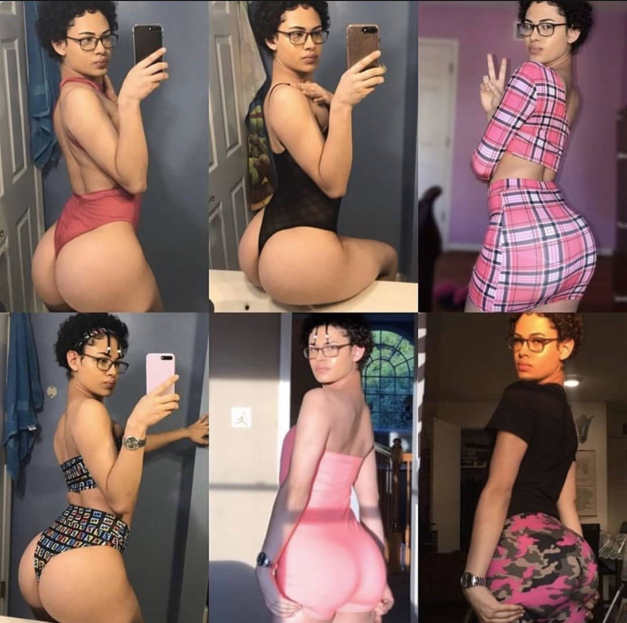 Vídeo +18 trans: Thick Diamond Caiu na net: mostrando os peitos na chamada