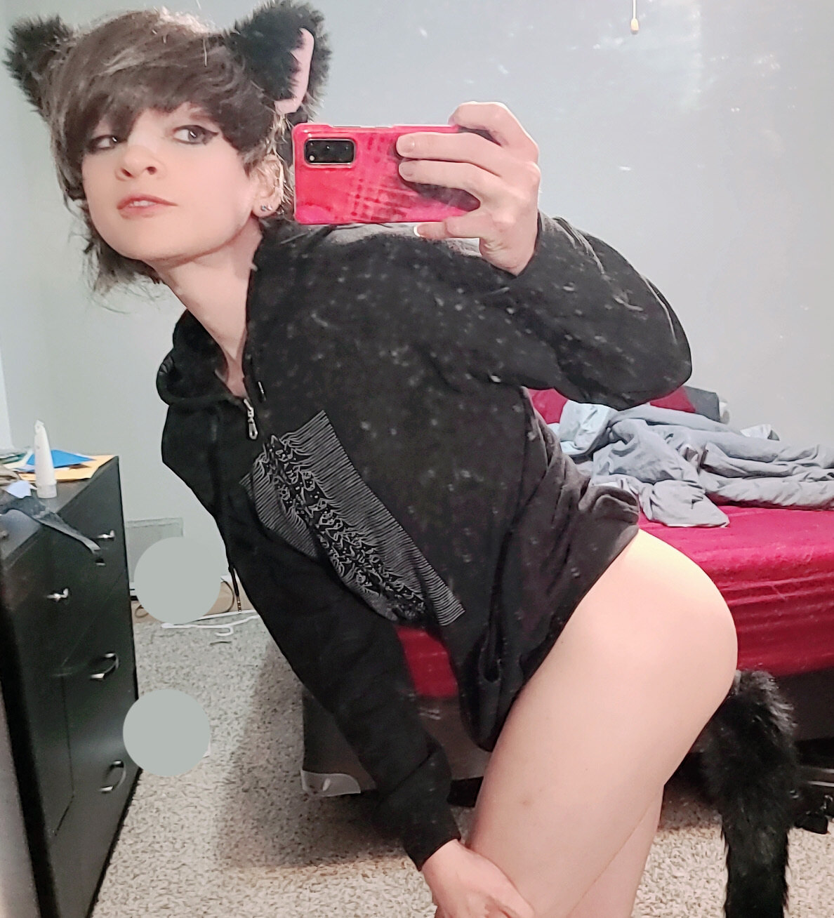 Tgirl trappychan_ num striptease completo 😈