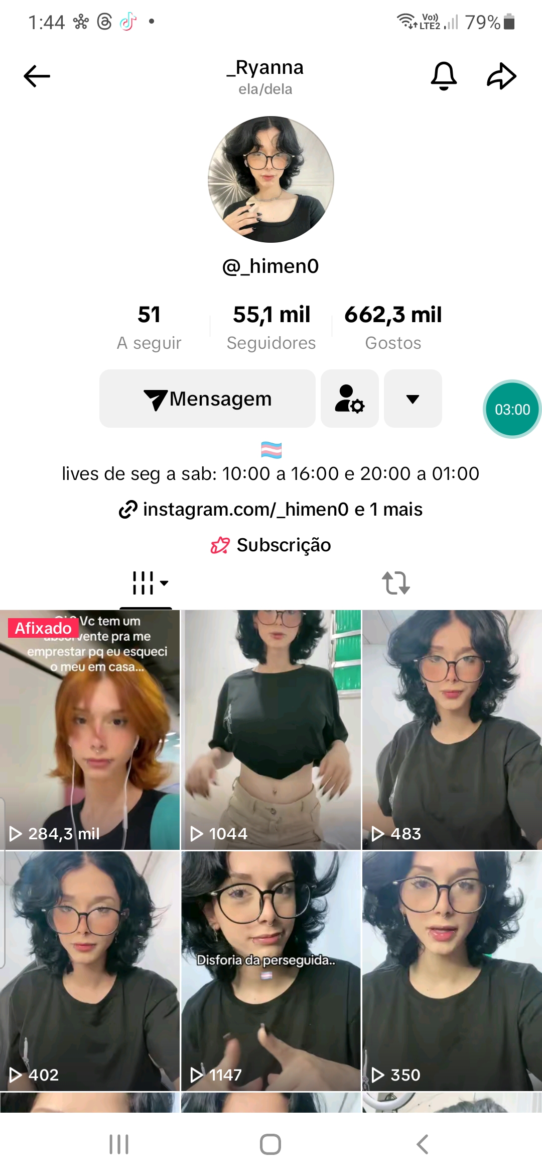 _himen0: trans amadora brasileira, De frente pro espelho sem roupa