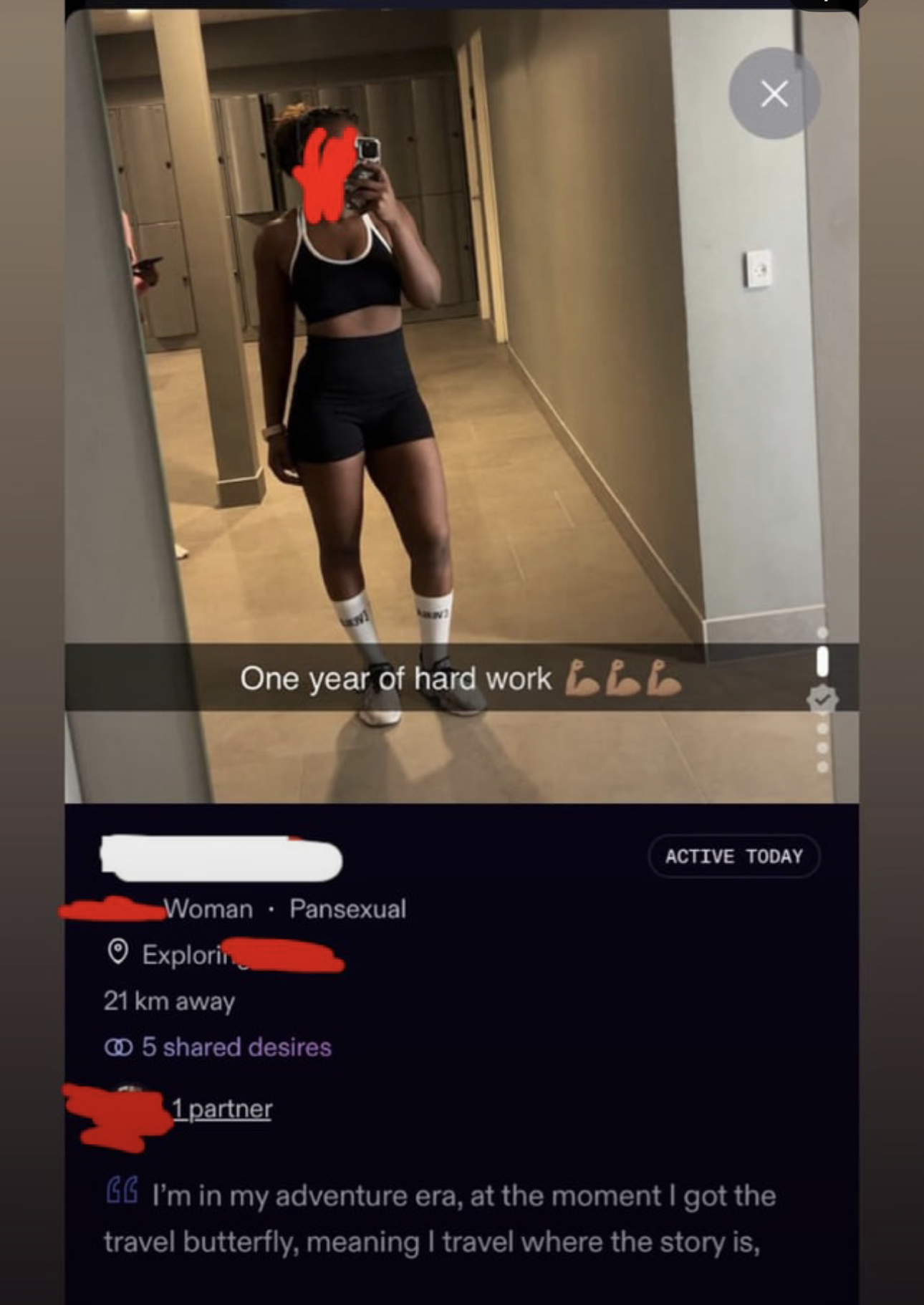 Tinder Before and After