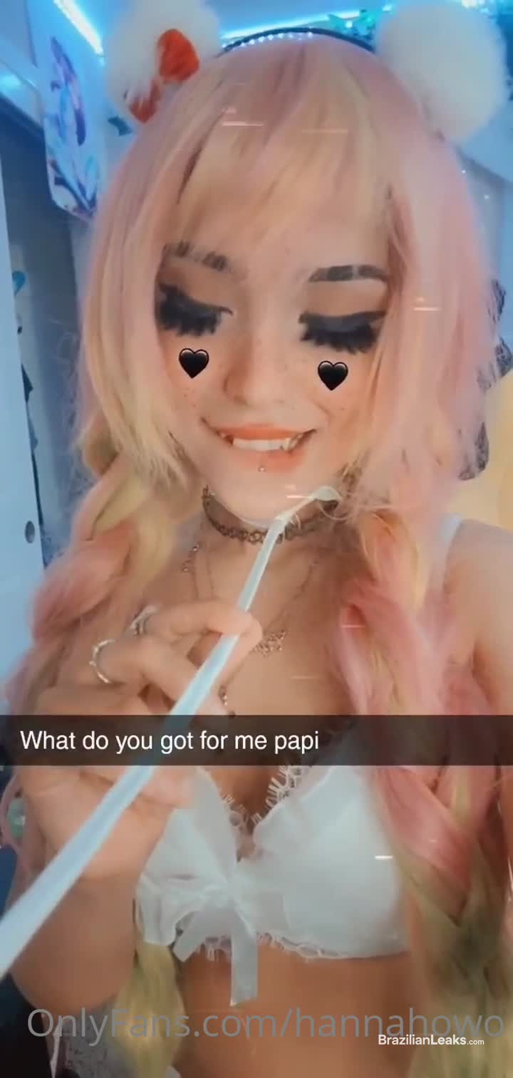Rare Content of Hannah OwO in the Shower Lathering Up