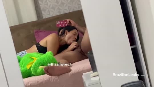 Amazing Thamyres Campos moaning softly alone