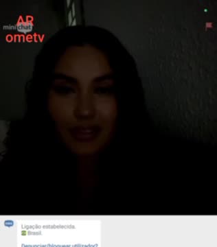 Novinha Flagra OmeTV Fogosa modelo provocando na webcam
